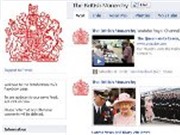 Bóng đá anh, ngoại hạng anh, lịch thi đấu euro 2012, Nữ hoàng Anh xuất hiện trên Facebook